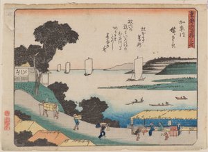 Kanagawa alkotó: Ando or Utagawa Hiroshige