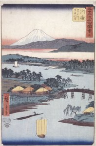 Kawasaki alkotó: Ando or Utagawa Hiroshige