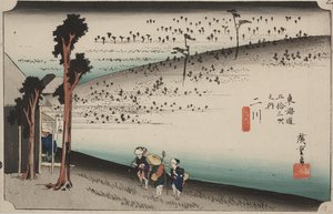 Sarugababa alkotó: Ando or Utagawa Hiroshige