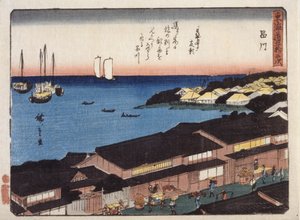 Shinagawa alkotó: Ando or Utagawa Hiroshige