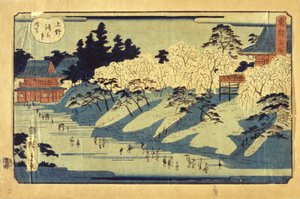 Kilátás Yedo-ra alkotó: Ando or Utagawa Hiroshige