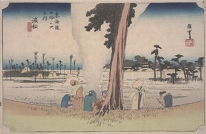 Téli jelenet alkotó: Ando or Utagawa Hiroshige