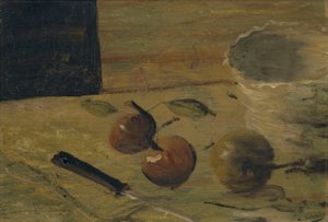 Gyümölcs és evőeszközök alkotó: Andre Derain