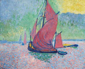 A vörös vitorlák alkotó: Andre Derain