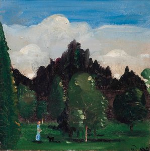 Ile-de-France tájképe alkotó: Andre Derain