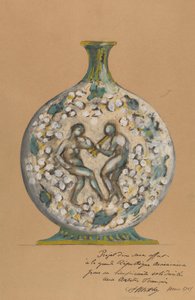 Váza táncoló figurákkal alkotó: André Metthey