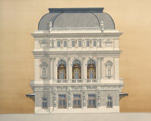 Opera Comique, Salle favart, Párizs, Franciaország alkotó: Andras Kaldor