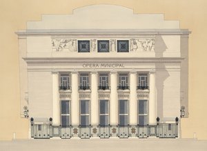 Opera Municipal, Marseille, Franciaország alkotó: Andras Kaldor