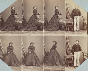Jelmezek V, 1863-67. alkotó: Andre Adolphe Eugene Disderi