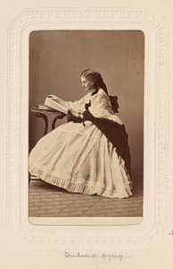 Morny hercegnő [született Troubetskoi, I. Miklós törvénytelen lánya] alkotó: Andre Adolphe Eugene Disderi