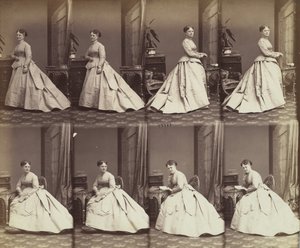 Eszter Dávid, 1866. alkotó: Andre Adolphe Eugene Disderi