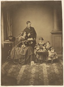 [Családi portré] alkotó: Andre Adolphe Eugene Disderi