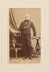 [Francois Pierre Guillaume] Guizot (1787 - 1874) alkotó: Andre Adolphe Eugene Disderi