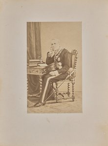 Őexcellenciája gróf Louis Cibrario alkotó: Andre Adolphe Eugene Disderi