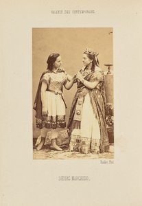 Marchisio nővérek alkotó: Andre Adolphe Eugene Disderi
