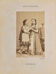 Marchisio nővérek alkotó: Andre Adolphe Eugene Disderi