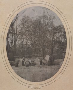 Village Scene (Dél-Franciaország) alkotó: Andre Adolphe Eugene Disderi