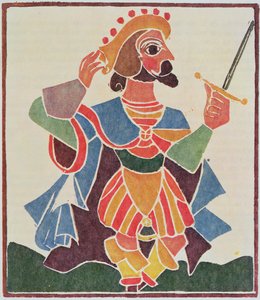 Epistemon, Pantagruel nevelője, illusztráció Francois Rabelais (1494-1553) Pantagruel című művének limitált kiadásából.
