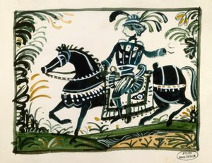 Lovas tollal alkotó: Andre Derain