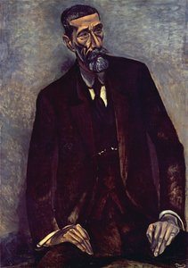 Francesco Iturrino (1864-1924) festőművész portréja alkotó: Andre Derain