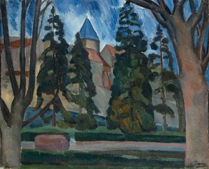 Kőfejtő táj a Szajnán alkotó: Andre Derain