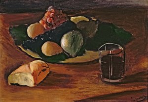 Csendélet egy pohár borral, 1932 körül (olaj, vászon) alkotó: Andre Derain