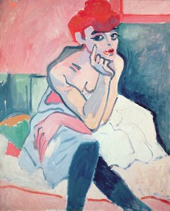 A táncosnő, 1910 körül (olaj, vászon) alkotó: Andre Derain