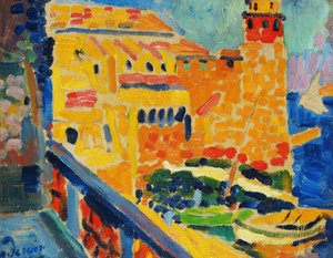 A Collioure-i világítótorony alkotó: Andre Derain