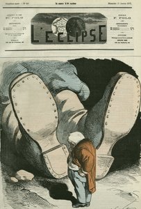 Adolphe Thiers (1797-1877), francia államférfi. Borító a „” L