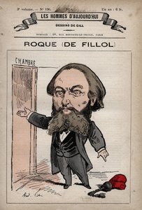 Jean Thoxene Roque rajzfilmje, Fillol 1824-1889 angol politikus a Les Hommes d