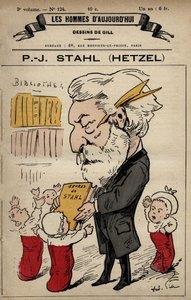 Pierre Jules Hetzel rajzfilmje a Les Hommes d