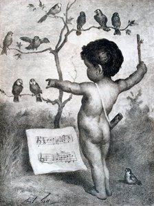 André Gill rajza, 1927 alkotó: Andre Gill