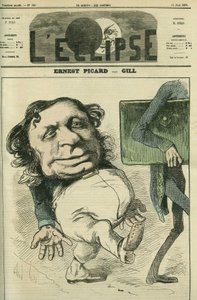 Ernest Picard (1821-1877), francia politikus. Borító a „” L