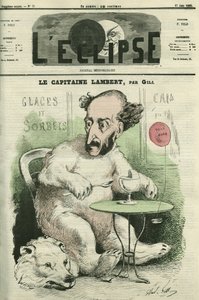 Gustave Lambert francia felfedező és tudós. Borító a „” L