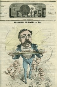 Jacques Emile Dupressoir (1832-1884), a művészetek embere Baden-Badenben. Borító a Gill „” L