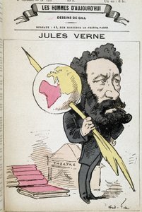 Jules Verne a földet csípte a tollához – Gill, „A mai férfiak” c.