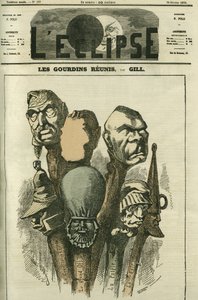 Les Gourdins újraegyesült, új szatirikus naplót készítettek. Borító a Gill „” L