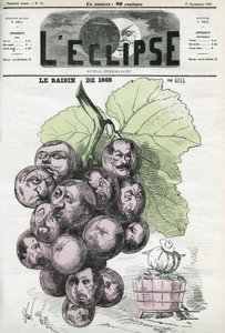Az 1868-as szőlő, a kivételes termés megidézése. Borító a „” L