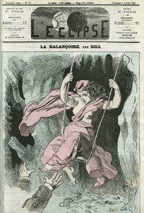 A Swing, karjai a Köztársaság felé nyúlnak a hintán. Borító a Gill „” L