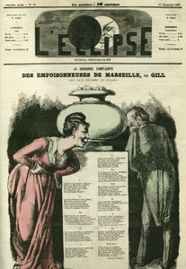 A „Poisonneuses de Marseille” nagy siralom”. Borító a Gill „” L