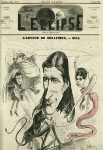 Victorien Sardou (1831-1908), francia drámaíró. Borító a „” L