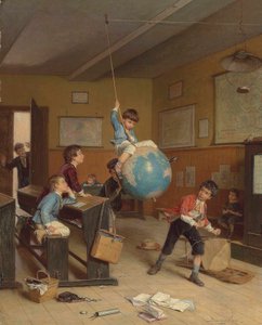 A világ körül, c. 1860-as évek (olaj a panelen)