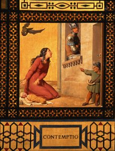 Jó és rossz: Megvetés, 1832-ben készült részlet a 89709-ből, olaj, vászon