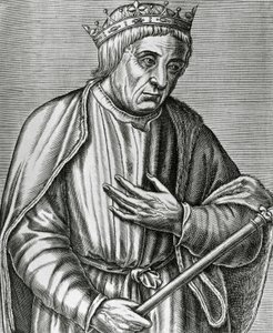 III. Kázmér lengyel király, Nagy néven ismert (1310-1370) portréja, metszet a Les Vrais pourtraits et Lives des Hommes illustres-ből alkotó: Andre Thevet