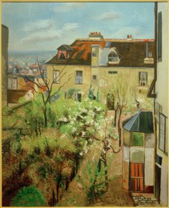 Utrillo házának kertje