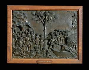 A pokolba való leereszkedés ... alkotó: Andrea (1470-1532) Riccio