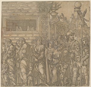 Julius Caesar diadala, 1599. alkotó: Andrea Andreani