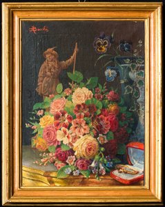 Ajándék (olaj, vászon) alkotó: Andrea Becchi