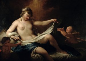 Danae és az aranyzápor, 1750 körül