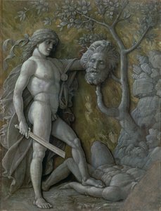 Dávid Góliát fejével, 1490-95 körül alkotó: Andrea Mantegna